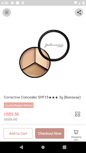 App screenshot