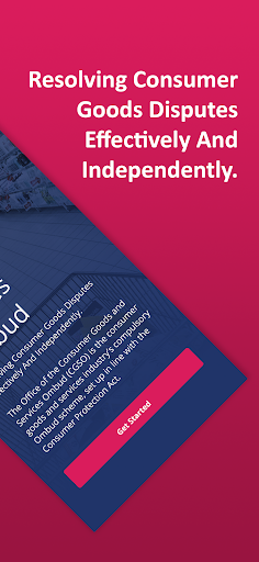 CGSO Mobile Application Screen 2