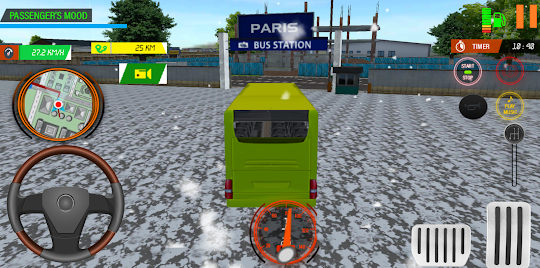 Simulador de ônibus grande