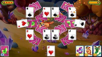 Solitaire Creatures: TriPeaks Solitaire Card Game