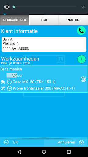 WerkOrder Screen 3