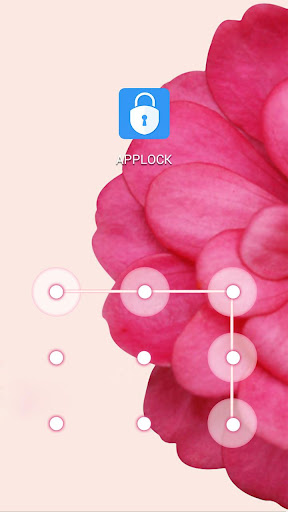 Android application AppLock Theme Watermark Flower screenshort