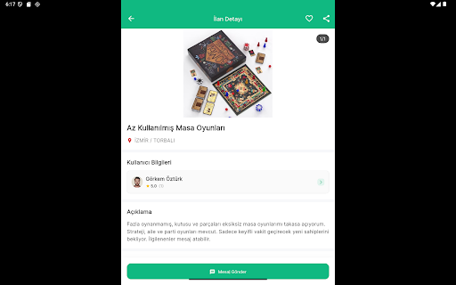 Takasly - Eşyalarını Takas Et