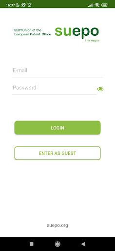 Android application Suepo screenshort
