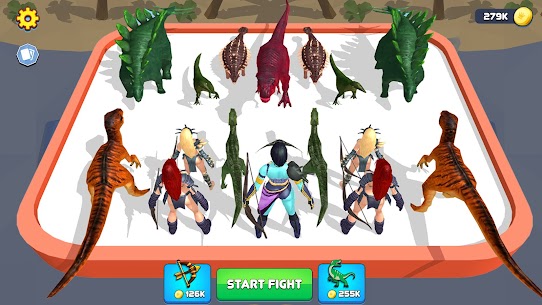 Dinosaur Merge Master Battle Apk Mod for Android [Unlimited Coins/Gems] 7