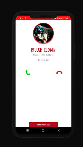 chat killer clown & video call Screen 3
