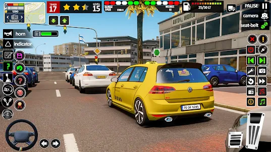 محاكاة ألعاب سيارات الأجرة 3D