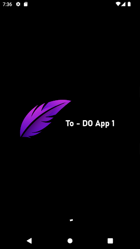 Android application Todo APP screenshort