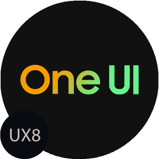 [UX8] One UI 2 Black LG G8 V50 2.1 Icon
