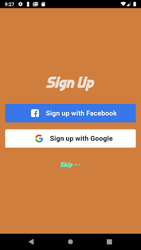 Android application Sliding Puzzle screenshort