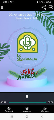 La Guatecana Estéreo 98.6 FM Screen 2