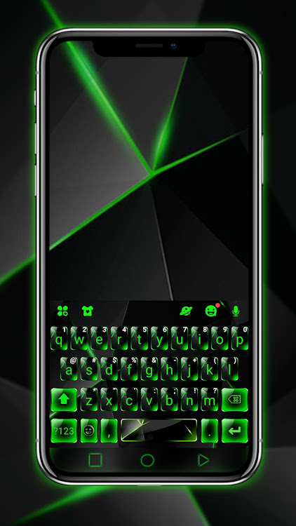 Green Glass Tech Theme - 8.7.1_0614 - (Android)