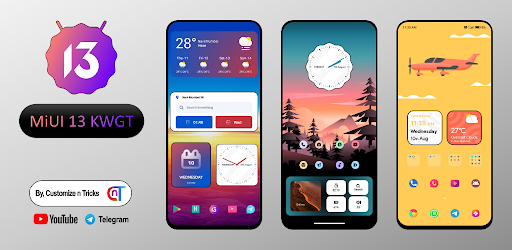 Android application MiUI 14 KWGT - Material You screenshort
