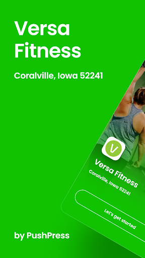 Android application Versa Training screenshort