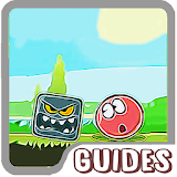 Guides for red ball 4 icon