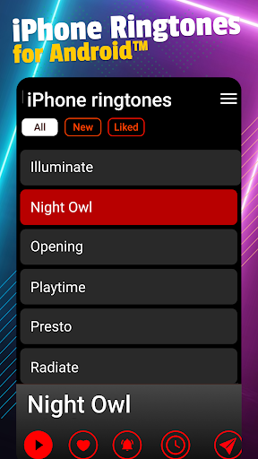 iPhone Ringtones Screen 2