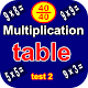 Multiplication Table : test 2 Unduh di Windows