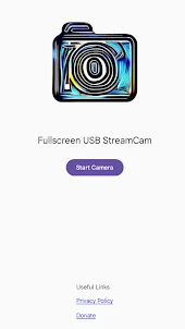 Fullscreen USB StreamCam