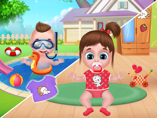 Twins babysitter daycare games androidhappy screenshots 2