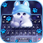 Cover Image of Download Kitty Hat Keyboard Theme 1.0 APK