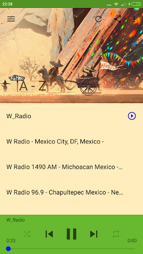 Mexico Music Radio from Mexic Screen 2