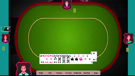 Betting-Poker Sim Texas Holdem