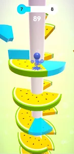 Helix Fruit Jump Adventure