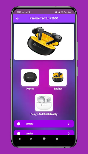 Realme TechLife T100 guide Screen 3