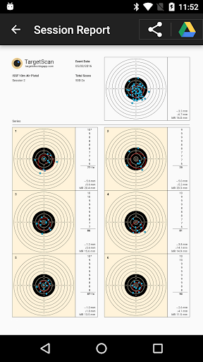 Screenshot of TargetScan ISSF Pistol & Rifle