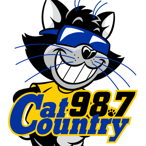 Cat Country 98.7 logo