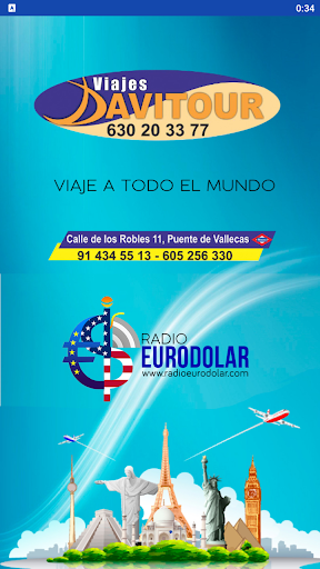 Android application RADIO EURODOLAR screenshort