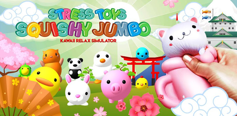 Squishy toys jumbo stress kawaii relax simulator