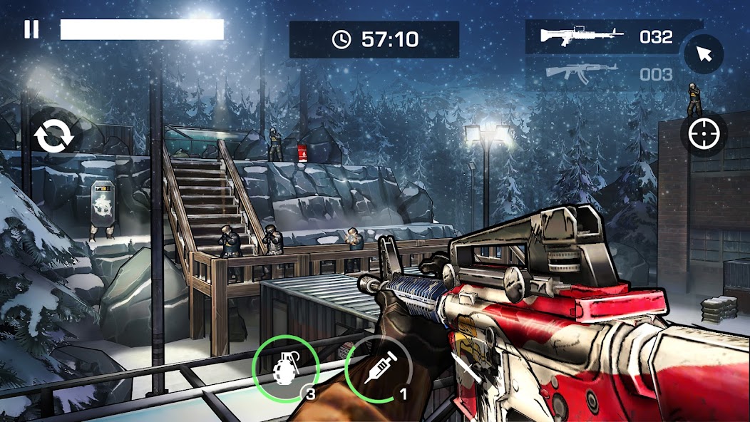 Gun Shooting Games Offline FPS 4.3.7 APK + Mod (Unlimited money) untuk android