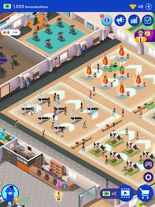 Screenshot 12 Idle Fitness Gym Tycoon - Game android