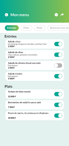 Android application Spoon Africa screenshort