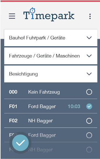 Android application Gemeindepark screenshort