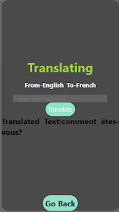 Simple Translator App by Ahnaf