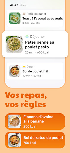 Eatwise AI: Contare le calorie Capture d'Écran de l'Application Android 4