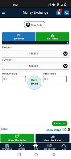Android application RouteForex screenshort