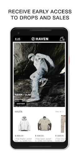 HAVEN Shop Screen 2