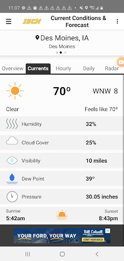 ISCN Weather Screen 2