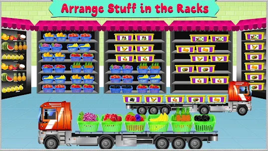Supermarket game:Shopping game