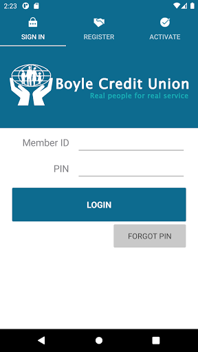 Boyle Credit Union Screen 2