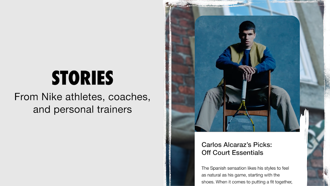 Nike: Shoes, Apparel & Stories UI shots 5