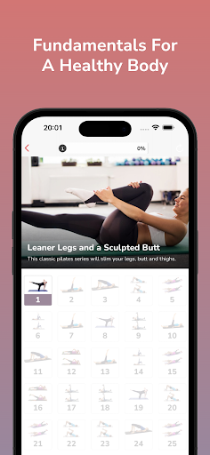 Pilates - Daily Workout Screen 3