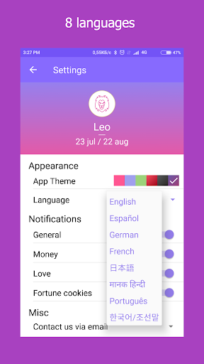 Daily Horoscope Love and Money Apk3