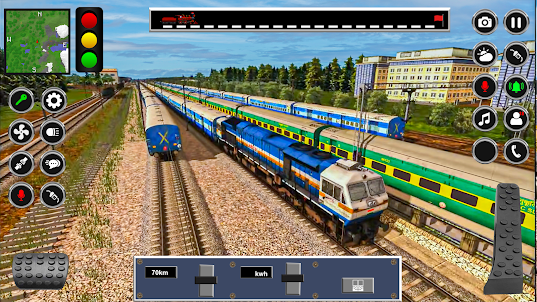 Indian train simulator game