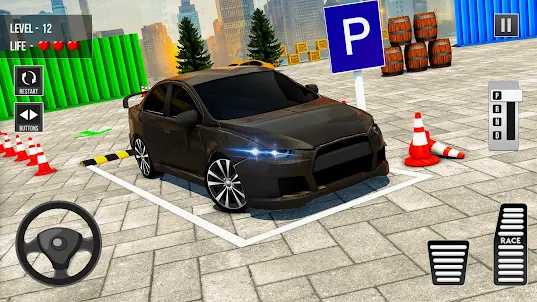 停车场 3D 游戏 汽车游戏