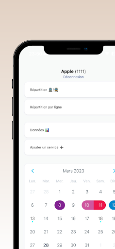 Android application StatsTBM screenshort