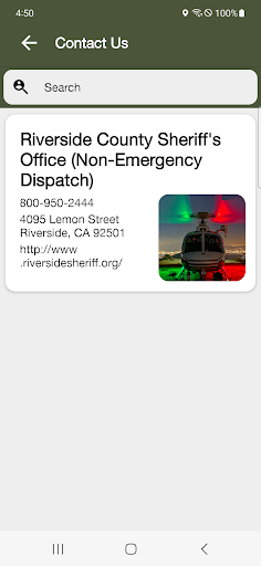Riverside Sheriffs Office Screen 3